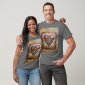 Buff Rood Hart Steampunk Serie T-shirt (Unisex)