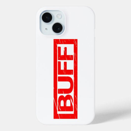 Buff Stamp Case-Mate iPhone Case (Achterkant)