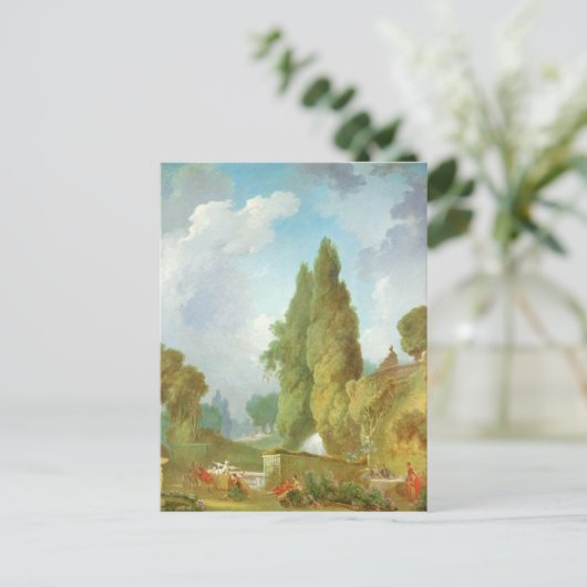 Buff van blind Man Briefkaart (Staand voorkant)