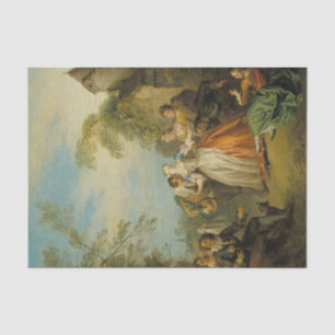 Buff van blind Man door Jean-Baptiste Pater Tissuepapier