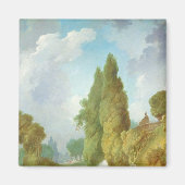 Buff van blind Man Magneet (Voorkant)