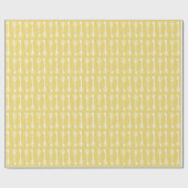 Buff Victoriaans toetsen Cadeaupapier (Vlak)