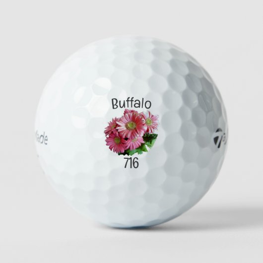 Buffalo 716 Gerber Daisy Glolf Ballen (Voorkant)