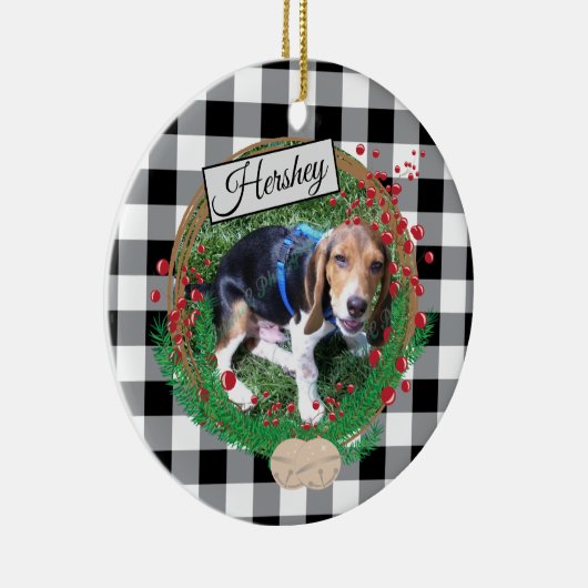 Buffalo Aangepaste hond rond Ornament controleren (Rechts)