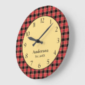 Buffalo Aangepaste kleuren SVG Aangepaste naam con Grote Klok (Hoek)