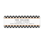 Buffalo Adresetiketten kerstFeestdagen Etiket (Voorkant)