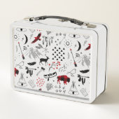 Buffalo Adventures Black en Red Pset ID599 (Achterkant)