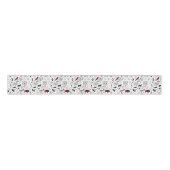 Buffalo Adventures Black en Red Pset ID599 Grosgrain Lint (Voorkant)