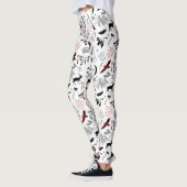 Buffalo Adventures Black en Red Pset ID599 Leggings (Links)