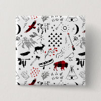 Buffalo Adventures Black en Red Pset ID599