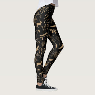 Buffalo Adventures Patroon Kraft ID599 Leggings