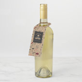 Buffalo Adventures Warm Wishes Kraft Red ID599 Flessenhanger (Schuin)