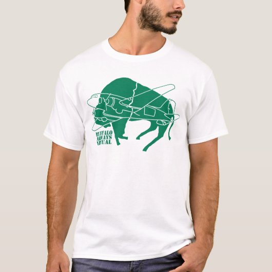 Buffalo Airways Virtual DC-3 White T-Shirt (Voorkant)