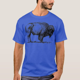 Buffalo American Bison Classic Print T-shirt
