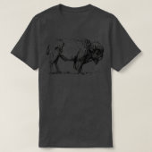 Buffalo American Bison Classic Print T-shirt (Design voorkant)