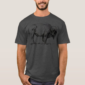 Buffalo American Bison Classic Print T-shirt