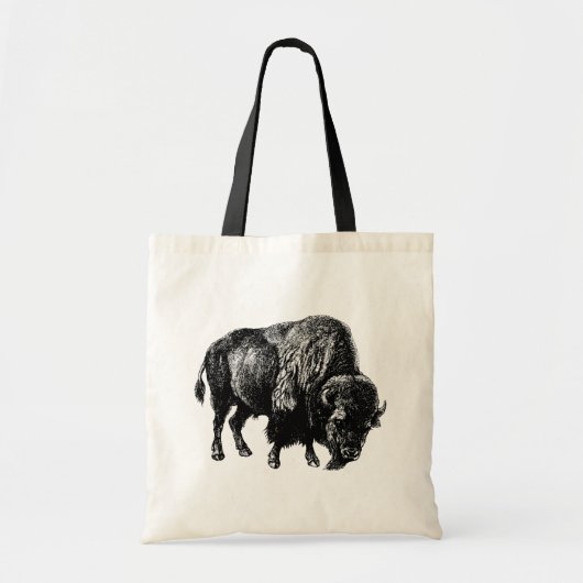 Buffalo American Bison Tote Bag (Voorkant)