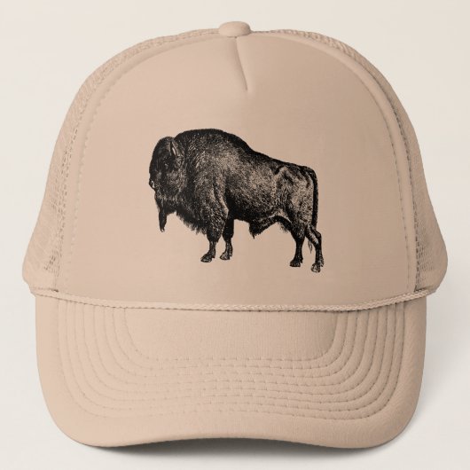 Buffalo American Bison Trucker Pet (Voorkant)