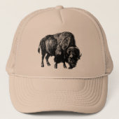 Buffalo American Bison Trucker Pet (Voorkant)