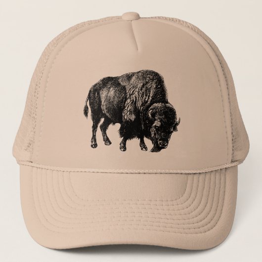 Buffalo American Bison Trucker Pet (Voorkant)