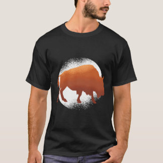 Buffalo American Bison Western Gift T-shirt