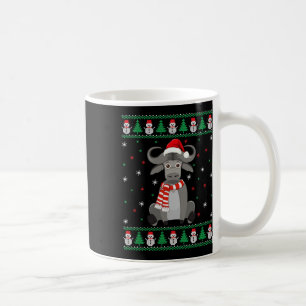 Buffalo Animal Matching Family Ugly Christmas Swea Koffiemok