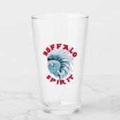 Buffalo Animal Spirit Glas (Voorkant)