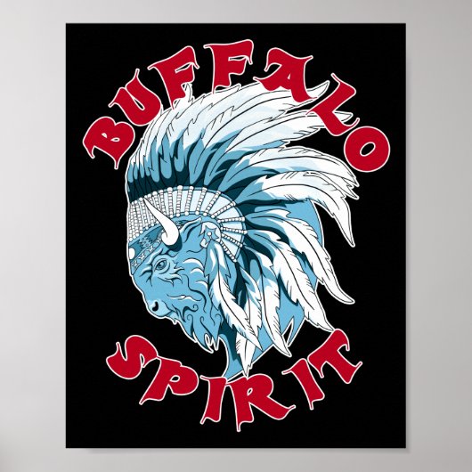 Buffalo Animal Spirit Poster (Voorkant)