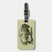 Buffalo Art Bagagelabel (Voorkant verticaal)