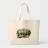 Buffalo Art Grote Tote Bag (Voorkant)