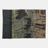 Buffalo Art Wild West Western Thema Theedoek (Horizontaal)