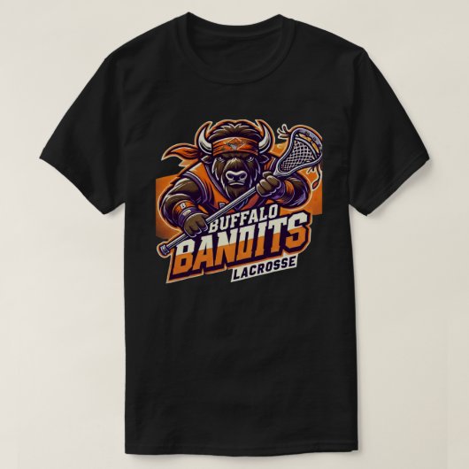 Buffalo Bandits Lacrosse T-shirt (Design voorkant)