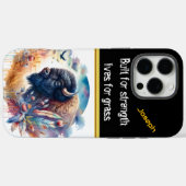 Buffalo Basking in de gouden tinten van Twilight Case-Mate iPhone Case (Achterkant (horizontaal))