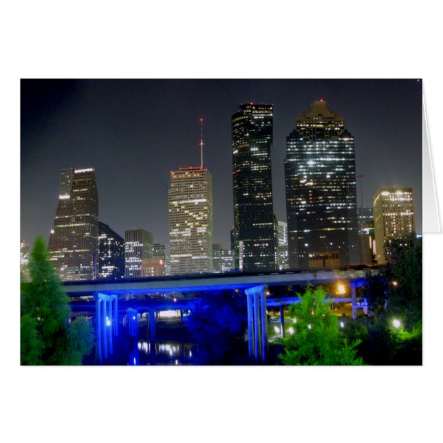 Buffalo Bayou Uitzicht (Voorkant Horizontaal)