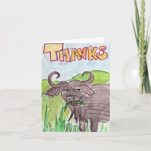 Buffalo Bedankt (Voorkant)