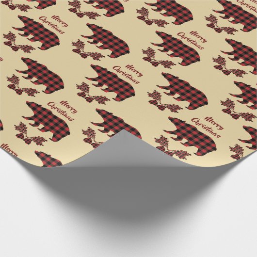 Buffalo Beer Pattern Cadeaupapier (Hoek)