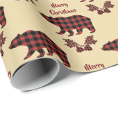 Buffalo Beer Pattern Cadeaupapier (Rol Hoek)