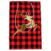 Buffalo Betaald deer Gift Bag Medium Cadeauzakje (Voorkant)