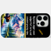 Buffalo bij een Serene River in Natuur Case-Mate iPhone Case (Achterkant (horizontaal))