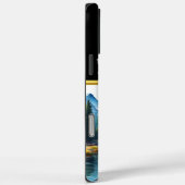 Buffalo bij River in Mountain Uitzicht Case-Mate iPhone Case (Achterkant / Rechts)