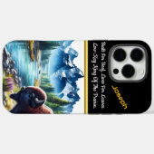 Buffalo bij River in Mountain Uitzicht Case-Mate iPhone Case (Achterkant (horizontaal))