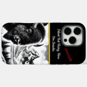 Buffalo bij zonsopgang in berglandschap Case-Mate iPhone case (Achterkant (horizontaal))
