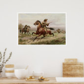Buffalo Bill 1885 Art Print Poster (Keuken)