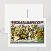 Buffalo Bill 1899 - Arab Horsperma Briefkaart (Voorkant / Achterkant)