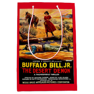 Buffalo Bill 1925, Jr. - Desert Demon film poster Medium Cadeauzakje