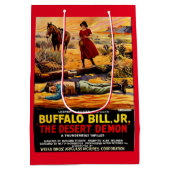 Buffalo Bill 1925, Jr. - Desert Demon film poster Medium Cadeauzakje (Achterkant)