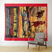 Buffalo Bill 1925, Jr. - Desert Demon film poster Wandkleed (In Situ (horizontaal))