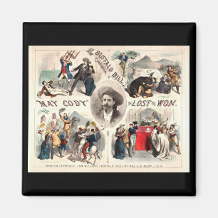 Buffalo Bill Adventures Magneet