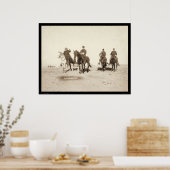 Buffalo Bill & Army Officers SD 1891 Poster (Keuken)