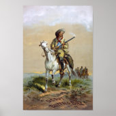 Buffalo Bill Cody, 1872.  Adverteren Poster (Voorkant)